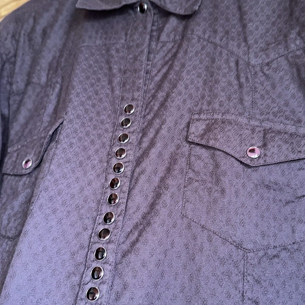 Scully Western Snap Button Down Rodeo Cowgirl Shi… - image 2